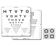 HOTV Folding Eye Chart (Massachusetts)