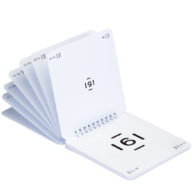 LEA NUMBERS® single Book with Crowding Bars