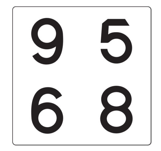 LEA NUMBERS® response plate