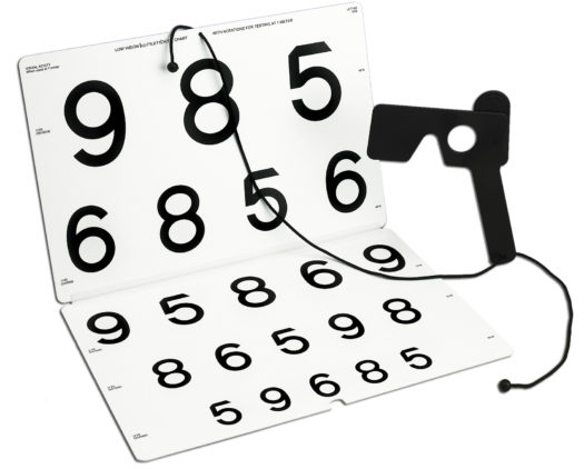 LEA NUMBERS® – Low Vision chart