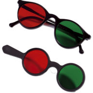 Red-green hand-held frame (OCULUS®)